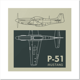 Legendary Wings: P-51 Mustang Roars Again Posters and Art